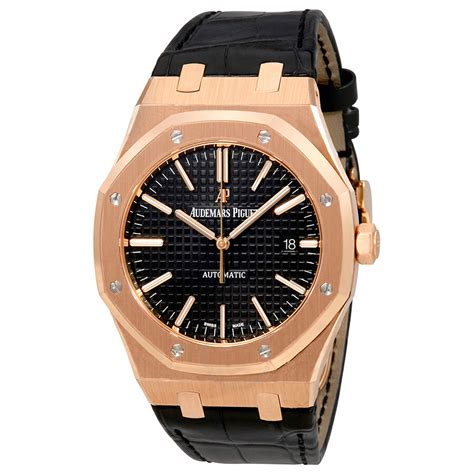 Audemars Piguet Royal Oak Men's Black Watch.